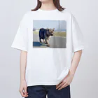 EBダイバーズのたぬさんぽTシャツ Oversized T-Shirt