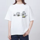 ニーニーショプのスパゲテ Oversized T-Shirt