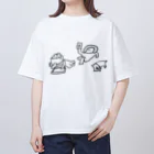 ニーニーショプのダラ…ダラ… オーバーサイズTシャツ