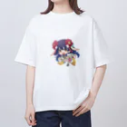 花琴いぐさ👻🌸妖怪Vtuberですのちびいぐさ オーバーサイズTシャツ