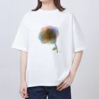 里のFLOWER Oversized T-Shirt