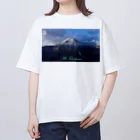 D-aerialのシネマティック蓼科山 Oversized T-Shirt