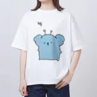 momeのどこかの星の生き物 - 青いやつ Oversized T-Shirt