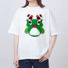 ADMS_Yuki_IKIのカエルのkarue オーバーサイズTシャツ