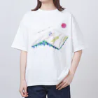 岡野大嗣の短歌をまとうのきみという葡萄畑の夕暮れにたった一人の農夫でいたい Oversized T-Shirt