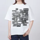 ヒロシオーバーダイブのWORLD BEER（PART2) Oversized T-Shirt