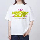 KNOCKOUTJROCKのKNOCK OUT NEW LOGO オーバーサイズTシャツ