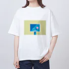 narumiのバスケットゴール　朝 オーバーサイズTシャツ