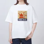 Siderunの館 B2のレトロ看板風なしゃぶしゃぶ Oversized T-Shirt