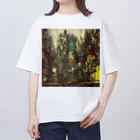 TakashiSのFuture city Oversized T-Shirt