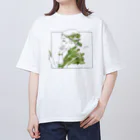 chihaのJOSHI! green オーバーサイズTシャツ