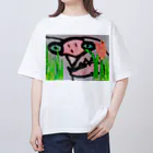 おもちゃばこのハナカマキリ オーバーサイズTシャツ