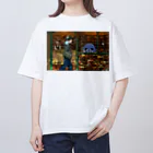 雪之丞ଳ⸒ ⸒の【くらげのくらー】秋さんぽ Oversized T-Shirt