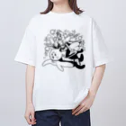 めだまHOUSEのSPACE MEDAMA オーバーサイズTシャツ