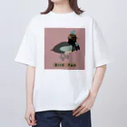 sunpontaの鳥愛好家 Oversized T-Shirt