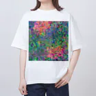 egg Artworks & the cocaine's pixの曼珠沙華 オーバーサイズTシャツ