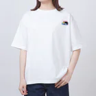 たんたんたぬの商店のNO.020 アヲたん Oversized T-Shirt
