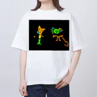 ナスカやさんのナスカの地上絵 オーバーサイズTシャツ