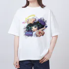 Happppleのあっちむいてホイ Oversized T-Shirt