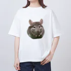 かえるとこもものこももちゃん オーバーサイズTシャツ