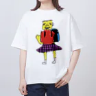 適正手続きの保障 (バンド)の純白少女グッズ オーバーサイズTシャツ