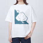 omijiの考えるエイ Oversized T-Shirt