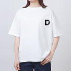 noisie_jpの【D】イニシャル × Be a noise. Oversized T-Shirt