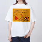 新商品PTオリジナルショップの碓氷峠の紅葉 オーバーサイズTシャツ