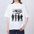 microloungeのREVENGE OF THE COOKS（黒） Oversized T-Shirt