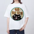 Junsの悪にゃんこのBAD CAT CULB Oversized T-Shirt