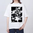 iwakunikogyoの鉄神01 オーバーサイズTシャツ