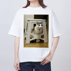 飴色の猫のテオ(かくれてるつもり) Oversized T-Shirt