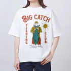 420 MUSIC FACTORYのBig catch 大物ゲット！　魚　釣り Oversized T-Shirt