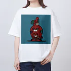 BOUQUET RABBITのBOUQUET RABBIT ZOMBIE Oversized T-Shirt