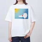 mamo〜のお昼寝もっくん オーバーサイズTシャツ