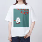 キョムノのキョムノ君　花のおみやげ オーバーサイズTシャツ