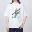 Yuki2222のりすさん オーバーサイズTシャツ