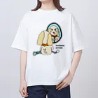 TEYÖSPAE & PAWSのお出かけサムちゃん オーバーサイズTシャツ