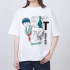 宮﨑　愛のT医者痛のTシャツ Oversized T-Shirt