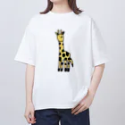 タキシードハムのキリン Oversized T-Shirt