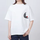 LUNAのHeart オーバーサイズTシャツ