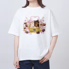 nya-mew（ニャーミュー）のチョコよりカワイイ#2 オーバーサイズTシャツ