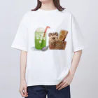 toriten屋のハイエナさん（モーニングセット） Oversized T-Shirt