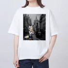 ♛ Tokikaze ♛のExploring London with Tokikaze 1 (Mono) オーバーサイズTシャツ