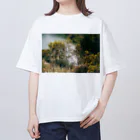 架空バンドのTシャツ屋さんの反射 Oversized T-Shirt