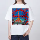 ozizousanのtokyotower オーバーサイズTシャツ