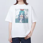 ゆのんのゆの　〜雪〜 オーバーサイズTシャツ