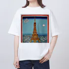 ozizousanのtokyotower7 オーバーサイズTシャツ