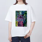 muzuneeのshibaholmes ムズ絵6 オーバーサイズTシャツ