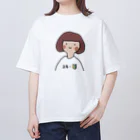 yamamototomohiroのスキー初心者女子 オーバーサイズTシャツ